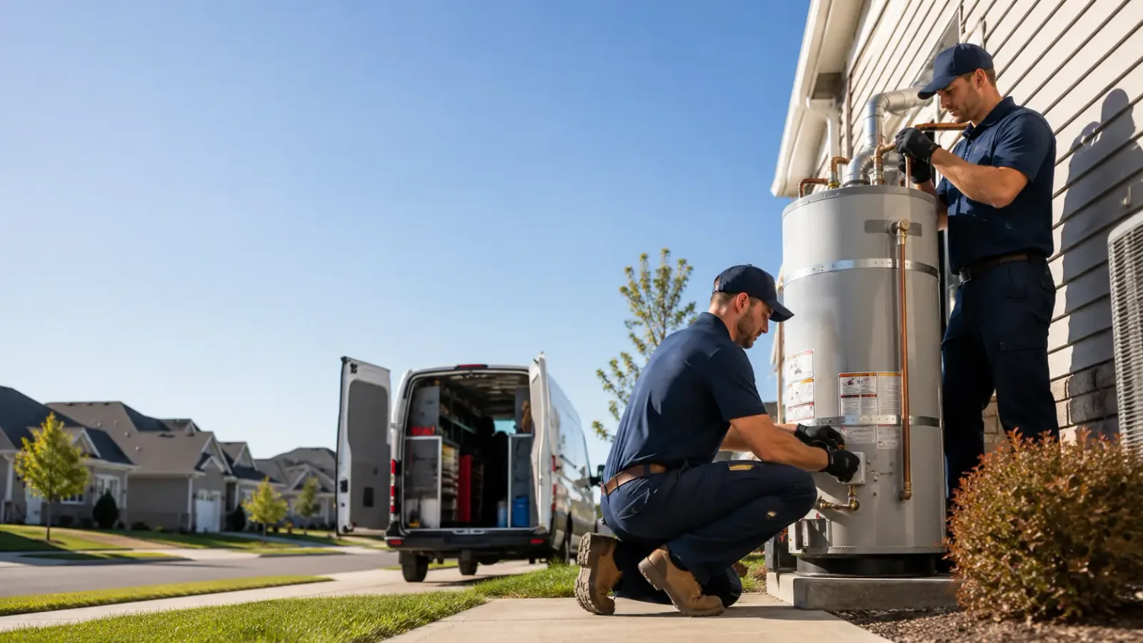 Water Heater Installation in Arnold, KS